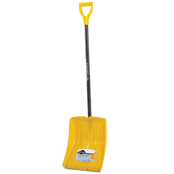 Garant® Alpine 14 x 56.5-in Yellow or Red Polyethene Snow Shovel