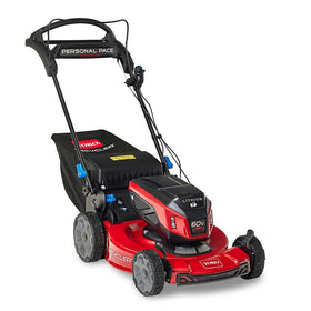 Toro 60V Max* 22" Recycler® w/ Personal Pace® & SmartStow® Walk Behind Lawn Mower w/ 7.5Ah Battery Included (21468)