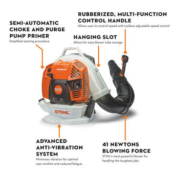 Stihl BR 800 X BACKPACK BLOWER | ARNS Equipment in Calgary & Online Across Canada