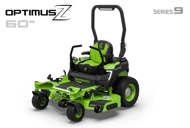 Greenworks OptimusZ Series 9 60" (Rear Discharge) Ride-on ZTR - 24 kWh | OZ960R
