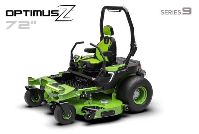 Greenworks OptimusZ Series 9 72" (Side Discharge) Ride-on ZTR - 36 kWh | OZ972