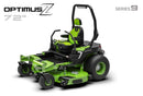 Greenworks OptimusZ Series 9 72" (Side Discharge) Ride-on ZTR - 36 kWh | OZ972-1