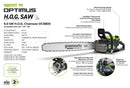 Greenworks OPTIMUS 82V 5.0kw 24" HOG Chainsaw Kit with CORE530 Battery & DP Charger (OCS800-C5DP-24)-6