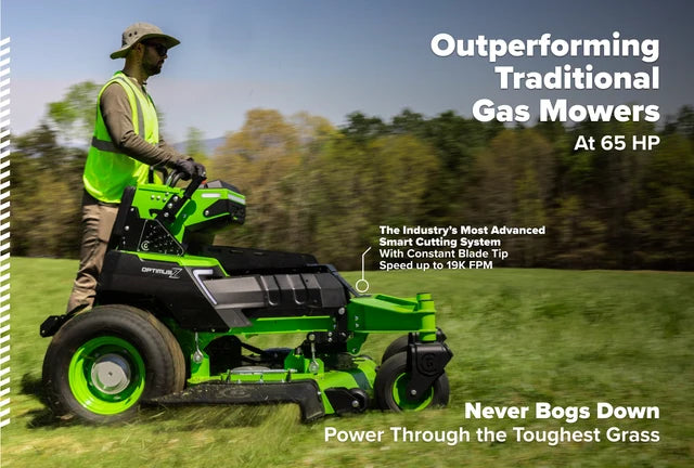 Greenworks OptimusZ Series 9 60" Stand-on ZTR - 24 kWh | OS960