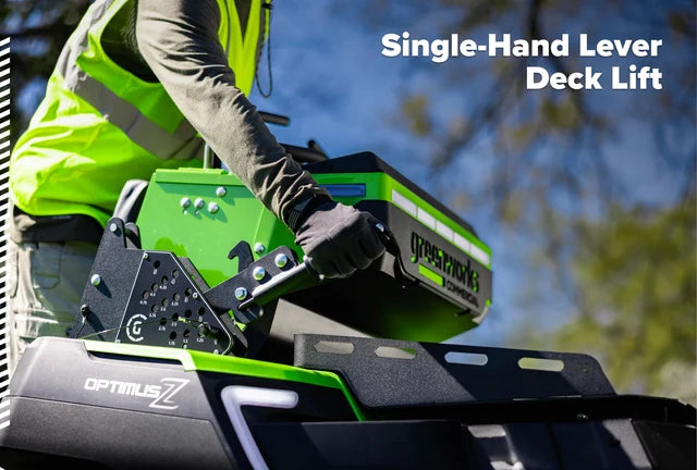 Greenworks OptimusZ Series 9 52" Stand-on ZTR - 24 kWh | OS952