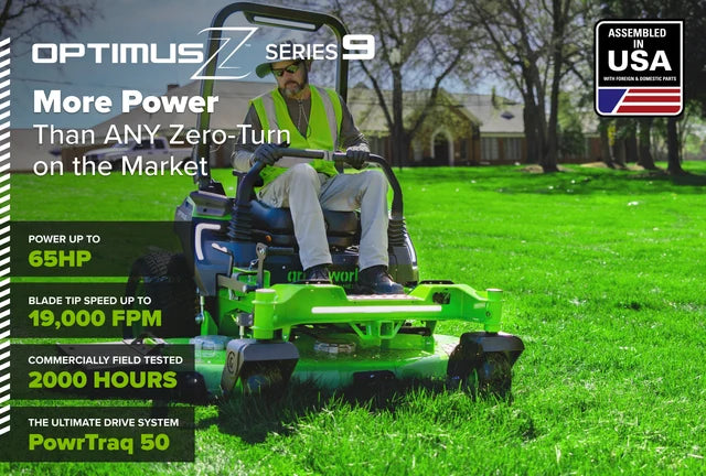 Greenworks OptimusZ Series 9 52" Ride-on ZTR - 24 kWh | OZ952