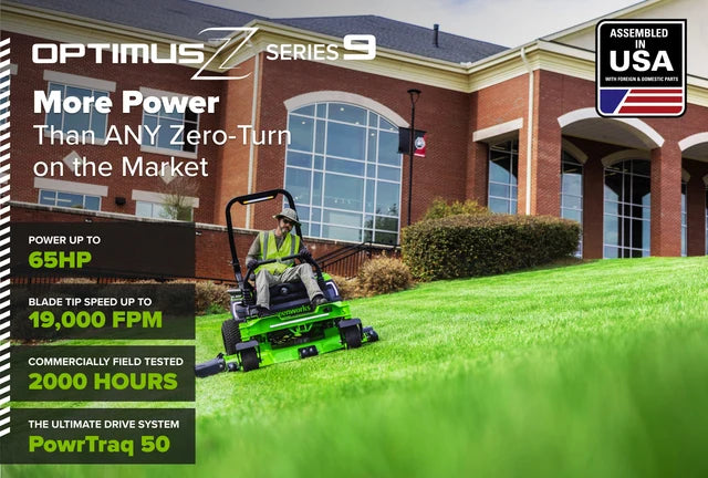 Greenworks OptimusZ Series 9 60" Ride-on ZTR - 24 kWh | OZ960