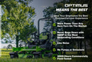 Greenworks OptimusZ Series 9 60" Ride-on ZTR - 24 kWh | OZ960-6