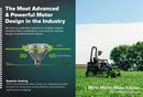 Greenworks OptimusZ Series 9 72" (Side Discharge) Ride-on ZTR - 36 kWh | OZ972-5