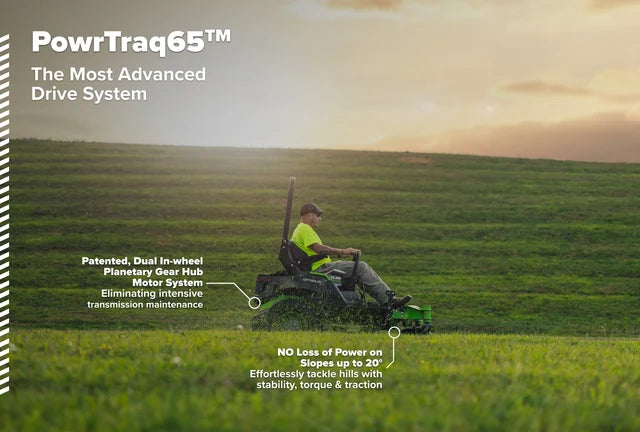 Greenworks OptimusZ Series 9 72" (Side Discharge) Ride-on ZTR - 36 kWh | OZ972
