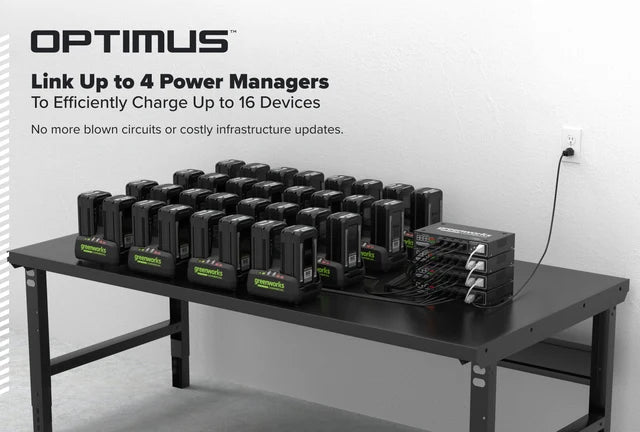 Greenworks OPTIMUS 4-Channel Power Distribution Manager 2-Stack | GPD124-2S