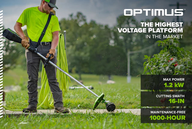 Greenworks 82v 1.2kW Optimus  String Trimmer Core300 w/ Battery & Charger (ST121-C3DP)