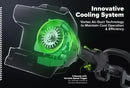 Greenworks OPTIMUS 82V 1.6 kW String Trimmer With (1) 4 Ah Battery and Dual Port Charger | ST161C-2