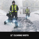 82V Brushless 22" Dual Port Snow Thrower Tool-Only | 82SN22 | ARNS Equipment Calgary