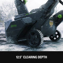 Greenworks 82V Brushless 22" Dual Port Snow Thrower Tool-Only (82SN22)-4