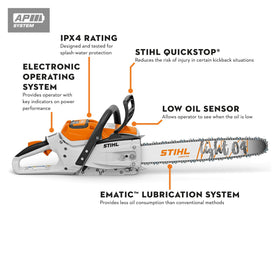 STIHL® MSA 300 C-O Battery Chainsaw (Tool Only) | ARNS Equipment Calgary