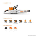STIHL® MSA 220 Battery Chainsaw-4