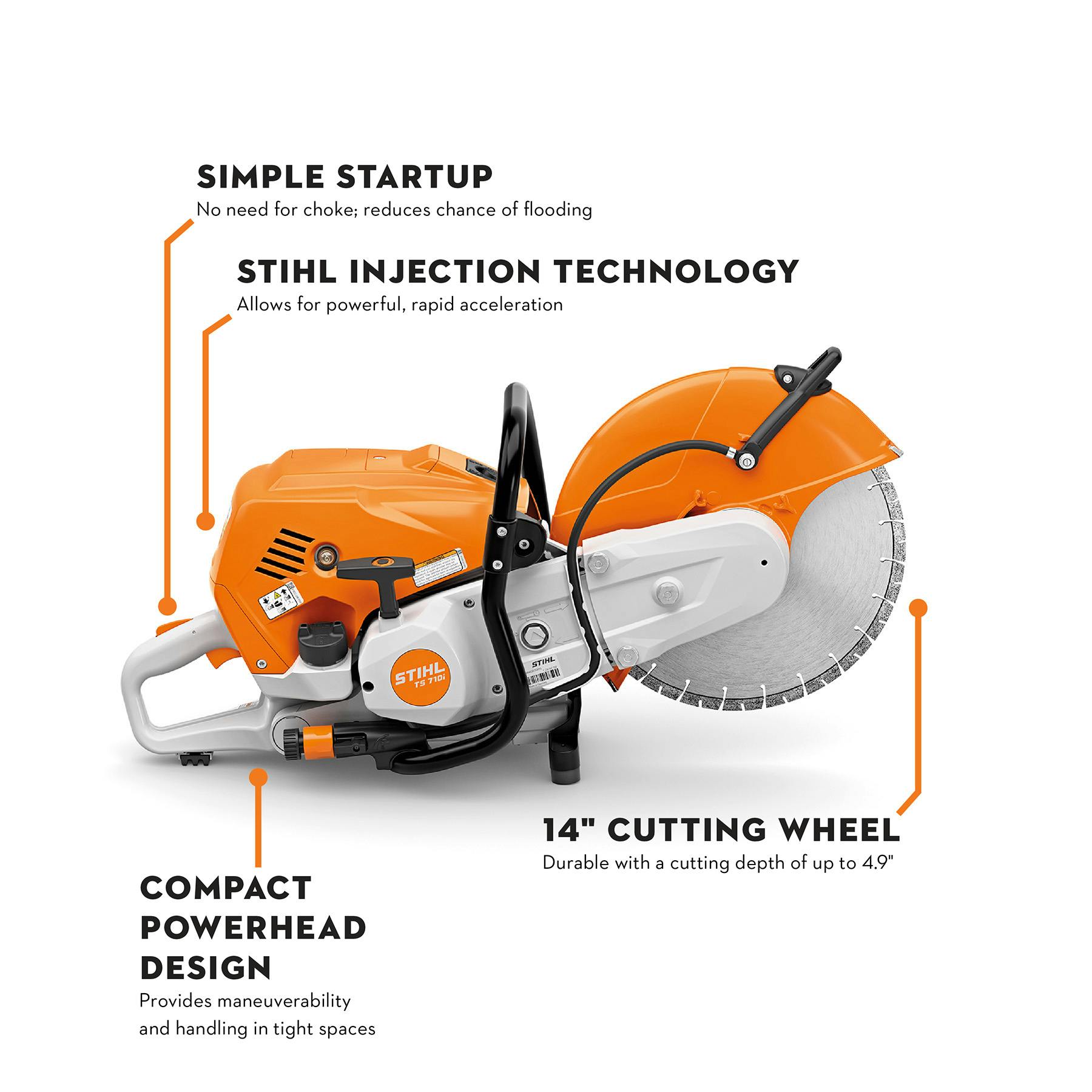 STIHL® TS 710i STIHL Cutquik® Cut-Off Saw
