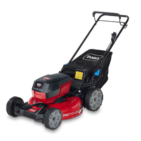 Toro 60V Max* 21 in. (53 cm) Recycler® Self-Propel w/SmartStow® Lawn Mower with 6.0Ah Battery (21327) | ARNS Equipment in Calgary & Online Across Canada