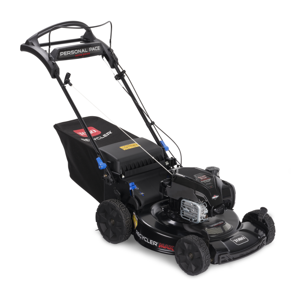 Toro® 22 in. (56 cm) Recycler® Max w/ Personal Pace® & SmartStow® Gas Lawn Mower | Arns Equipment Calgary