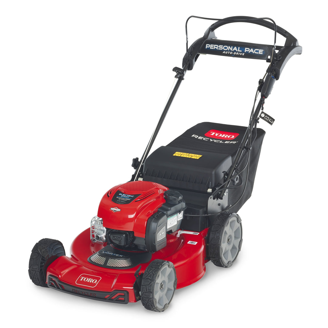 Toro® 22" Recycler® Electric Start w/Personal Pace® Gas Walk Behind Lawn Mower | Arns Equipment Calgary