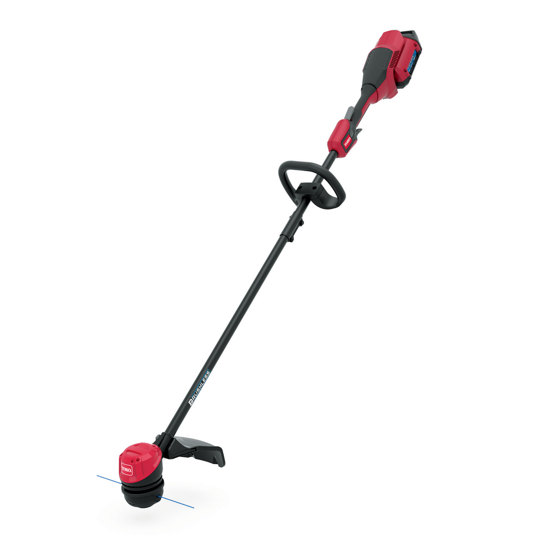 Toro® 60V MAX* 13 in. (33.0 cm) / 15 in. (38.1 cm) Brushless String Trimmer with 2.0Ah Battery (51831) | Arns Equipment