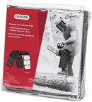Oregon® Protective Chainsaw Chaps, Black, 8 layers of breathable warp knit chainsaw protection, One Size Fits All 563979