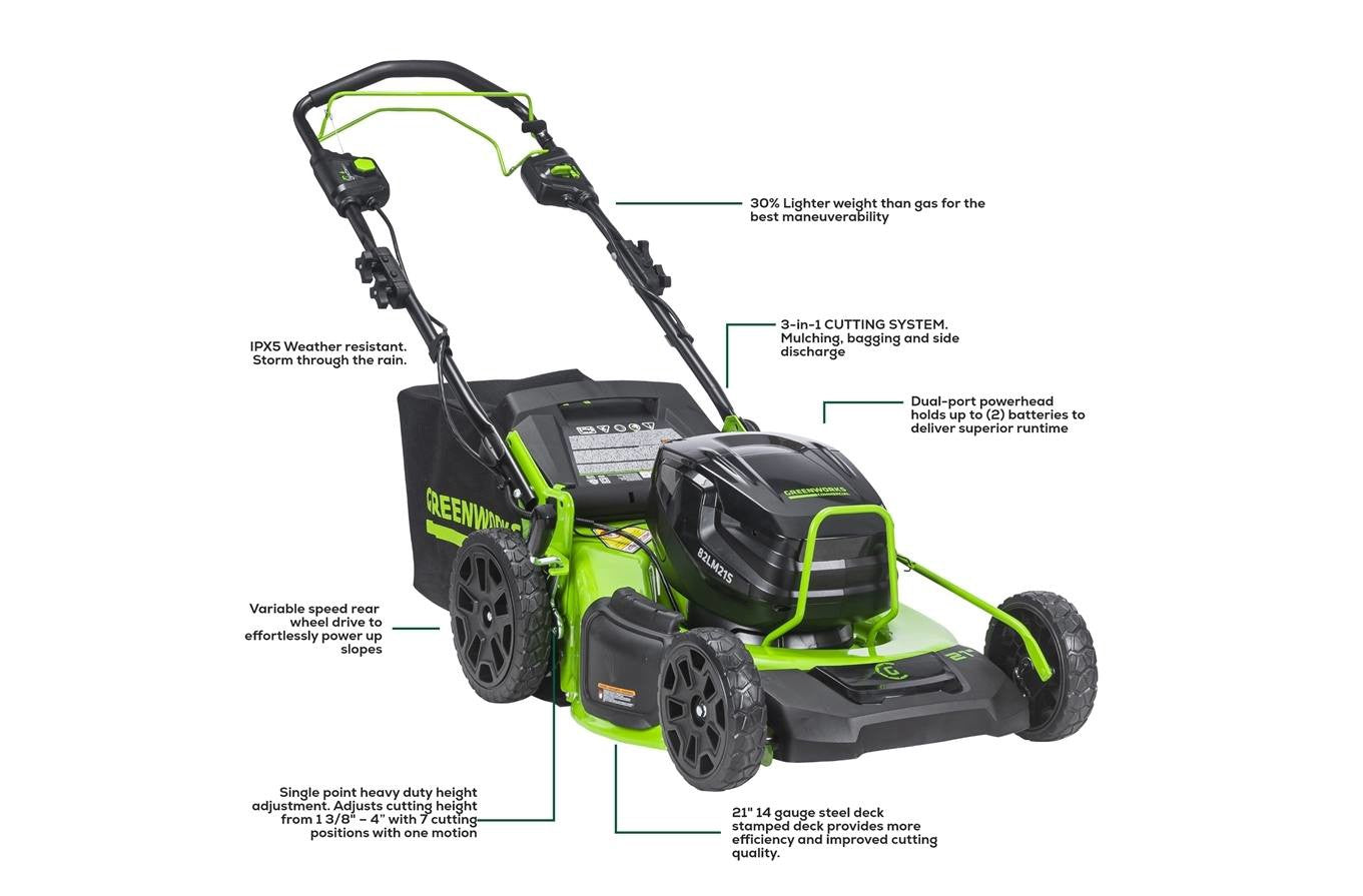 Greenworks 82V 21