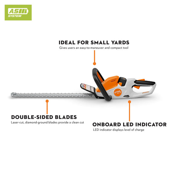 Stihl HSA40U Hedge Trimmer (Unit Only) | ARNS Equipment in Calgary & Online Across Canada