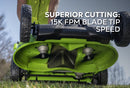 Greenworks 82V 25" Self Propelled Mower with 8Ah Battery and Dual Port Charger (82LM25S-8DP)-2