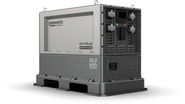 Optimus 16.2 kWh EnergyCube w/ (2) Caddies | CUBE16