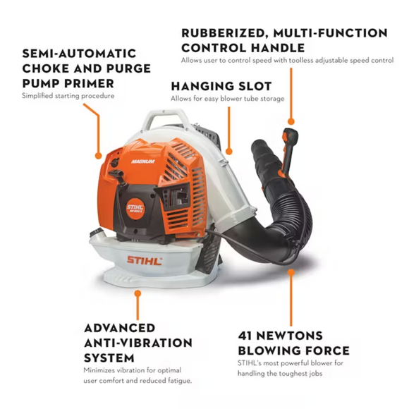 Stihl BR800X Backpack Blower | ARNS Equipment in Calgary & Online Across Canada