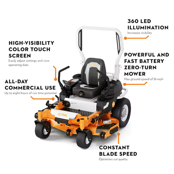 STIHL RZA 752 52" Electric Zero Turn Mower