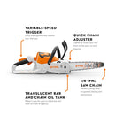 STIHL® MSA 60S C-B Battery Chainsaw w/ Battery & Charger | Arns Equipment - Calgary and Canada