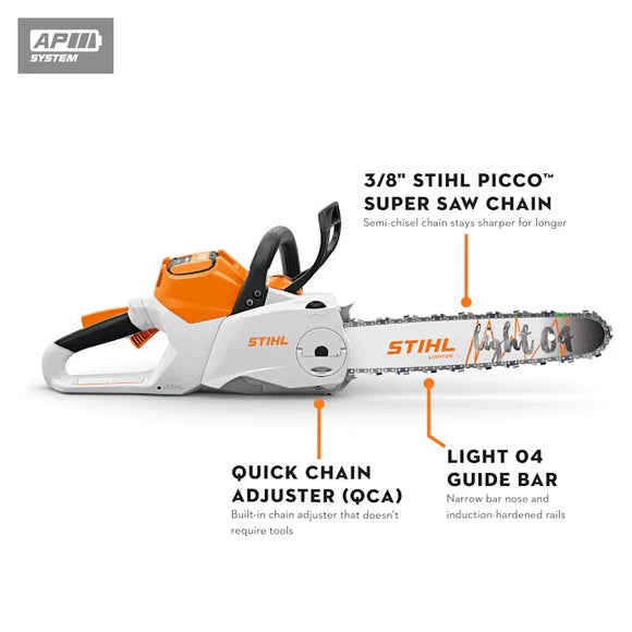 STIHL® MSA 220 Battery Chainsaw