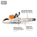 STIHL® MSA 220 Battery Chainsaw-1