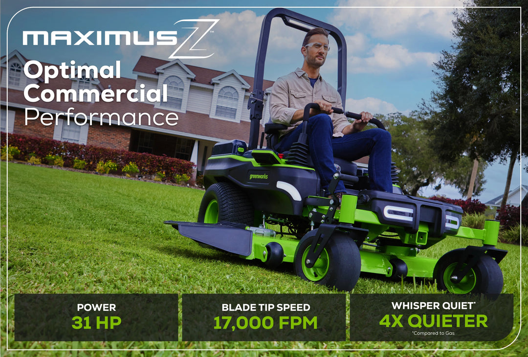 Greenworks 82V 60" Maximus Zero-Turn Mower Kit (MZ608)