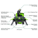 Greenworks 82V Dual Stage Snow Thrower with (3) 6Ah Batteries and Dual Port Charger | 82SN24D-63DP | Arns Equipment Calgary