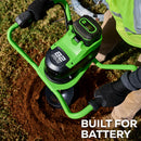 Greenworks 82V Earth Auger Kit w/ 4Ah Battery and Dual Port Charger (82EA8-4DP)-3