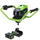 Greenworks 82V Earth Auger Kit w/ 4Ah Battery and Dual Port Charger (82EA8-4DP)-1