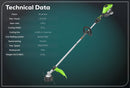 Optimus 82V 1.6 kW String Trimmer With Core300 DP Kit (ST161-C3DP)-7