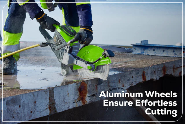 Greenworks 82V Optimus 14” Power Cutter w/ 7.2 Ah Battery & Dual Port Charger (PC141-C5DP)