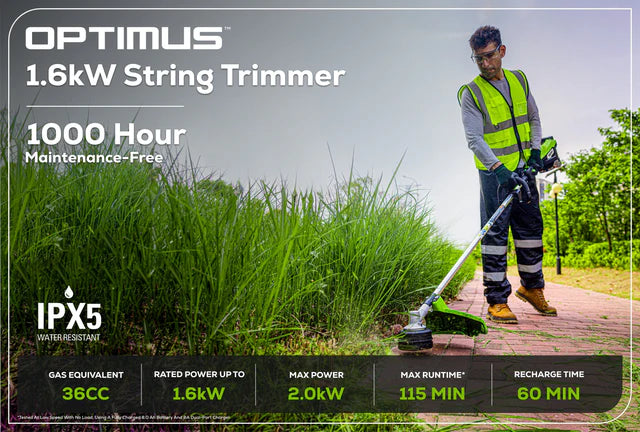 Optimus 82V 1.6 kW String Trimmer With Core300 DP Kit (ST161-C3DP)