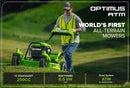 Greenworks OPTIMUS 82V 30" All-Terrain Mower with Swivel Casters | ATM30C-2