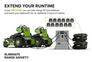 Optimus 16.2 kWh EnergyCube w/ (2) Caddies | CUBE16-3