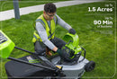 Greenworks Optimus ATM 22" Mower with (2) CORE530 batteries, DP Charger (ATM22A-C5DP)-5