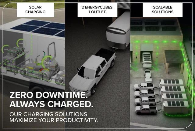 Optimus 16.2 kWh EnergyCube w/ (2) Caddies | CUBE16