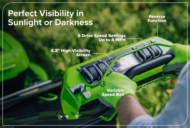 Greenworks OPTIMUS 82V 30" All-Terrain Mower with Swivel Casters | ATM30C