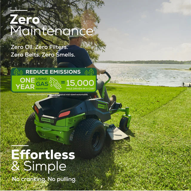 Greenworks 82V CrossoverZ 42" Ride-On Zero Turn Mower (CRZ428)