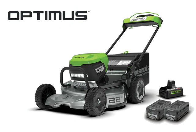 Greenworks Optimus ATM 22" Mower with (2) CORE530 batteries, DP Charger (ATM22A-C5DP)
